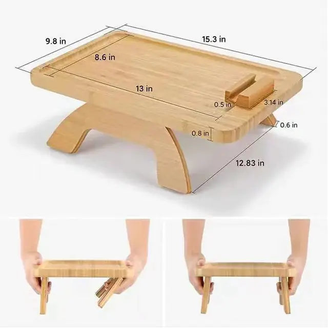 Bandeja de madera plegable – Foldable Wooden Tray