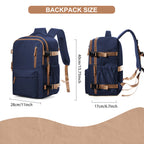 Travel Backpack Cabin Bag, Ryanair Backpack 40x20x25 Carry-Ons, Men Women 15.6 inch Laptop Backpack, Casual 40x28x17 Backpack mochila de viaje