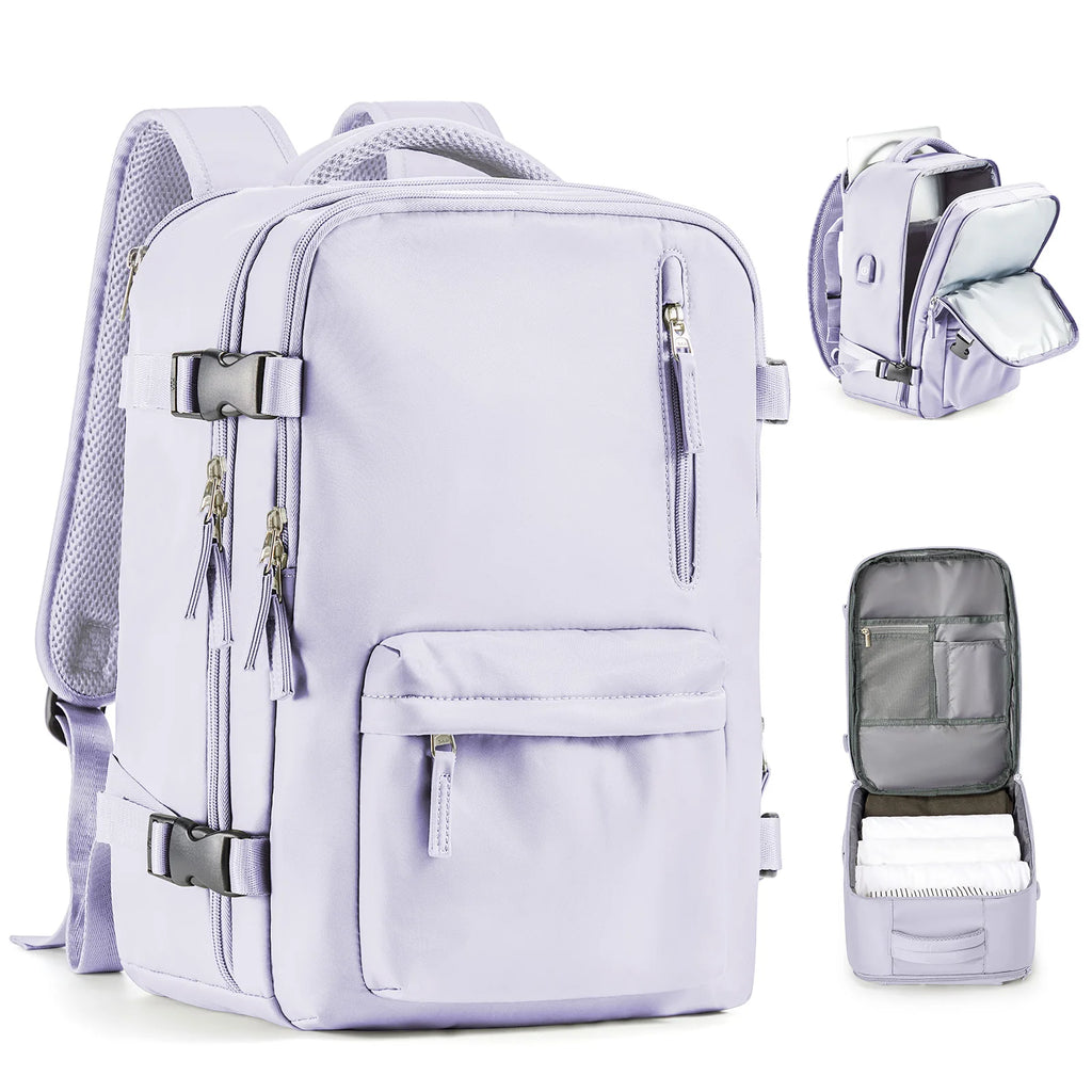 Travel Backpack Cabin Bag, Ryanair Backpack 40x20x25 Carry-Ons, Men Women 15.6 inch Laptop Backpack, Casual 40x28x17 Backpack mochila de viaje