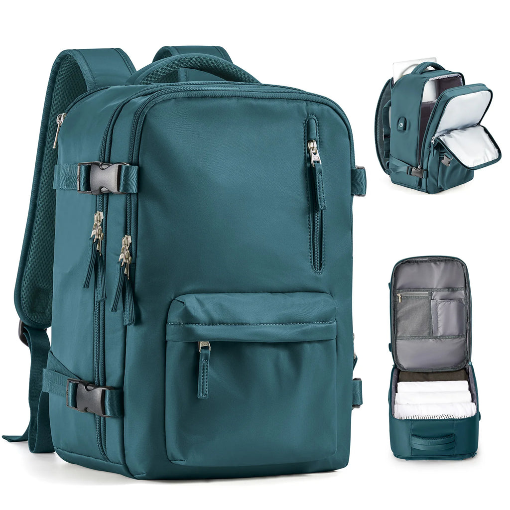 Travel Backpack Cabin Bag, Ryanair Backpack 40x20x25 Carry-Ons, Men Women 15.6 inch Laptop Backpack, Casual 40x28x17 Backpack mochila de viaje
