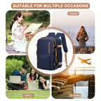 Travel Backpack Cabin Bag, Ryanair Backpack 40x20x25 Carry-Ons, Men Women 15.6 inch Laptop Backpack, Casual 40x28x17 Backpack mochila de viaje