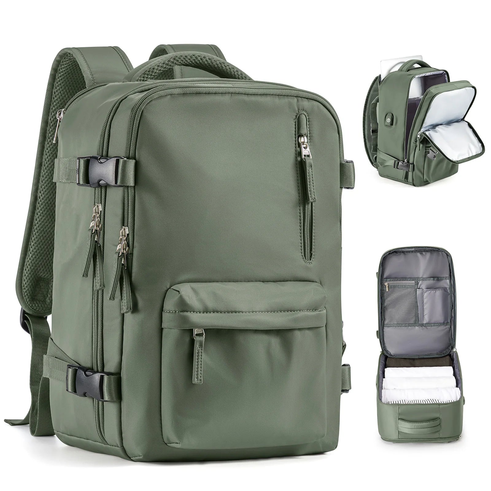 Travel Backpack Cabin Bag, Ryanair Backpack 40x20x25 Carry-Ons, Men Women 15.6 inch Laptop Backpack, Casual 40x28x17 Backpack mochila de viaje