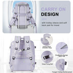 Travel Backpack Cabin Bag, Ryanair Backpack 40x20x25 Carry-Ons, Men Women 15.6 inch Laptop Backpack, Casual 40x28x17 Backpack mochila de viaje